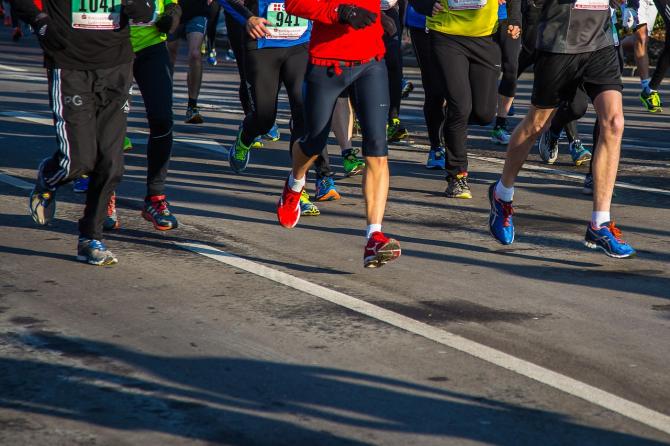 Runner corsa podisti