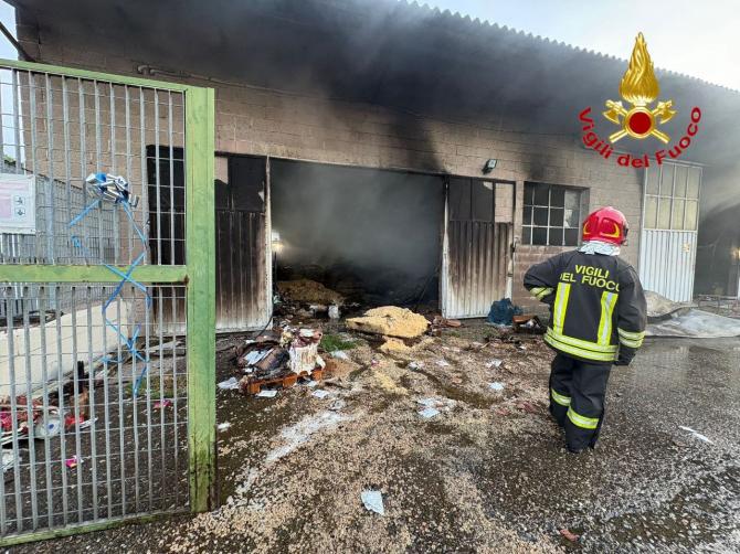 Incendio San Genesio