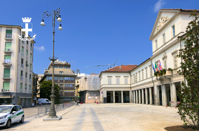 Piazza del Municipio Vercelli