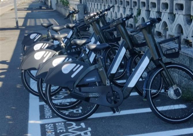 A Caresanablot sono disponibili le "bici condivise" 
