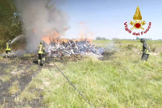 Incendio Santhià 