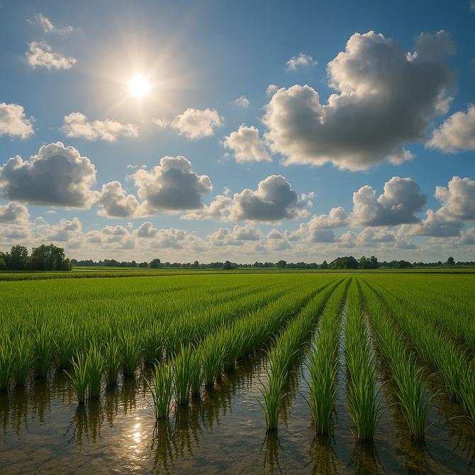 Il gran caldo lascia piano piano Vercelli