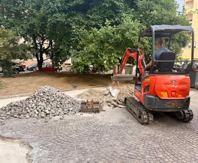 Una porzione di piazza Risorgimento torna ai cittadini