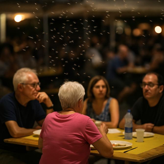 Vercelli, zanzare lontane dalla Sagra