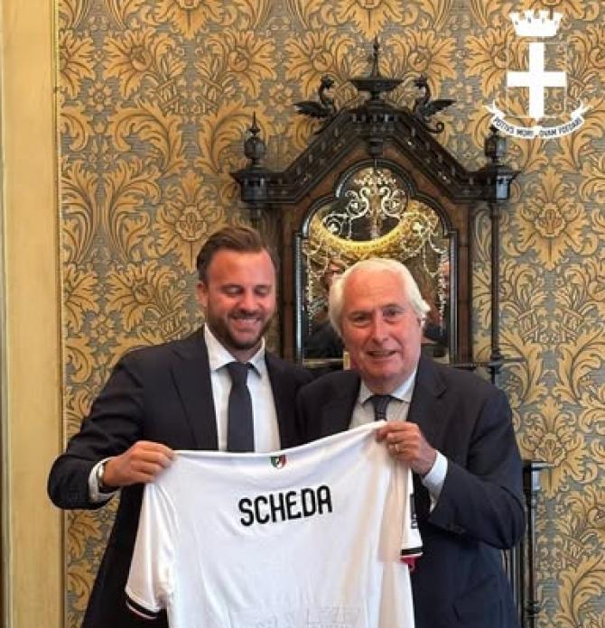 Il sindaco incontra il presidente della Pro Vercelli