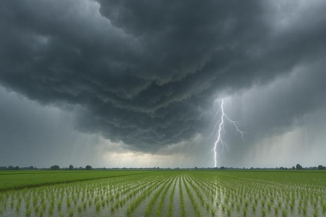 Successione di temporali fino a notte