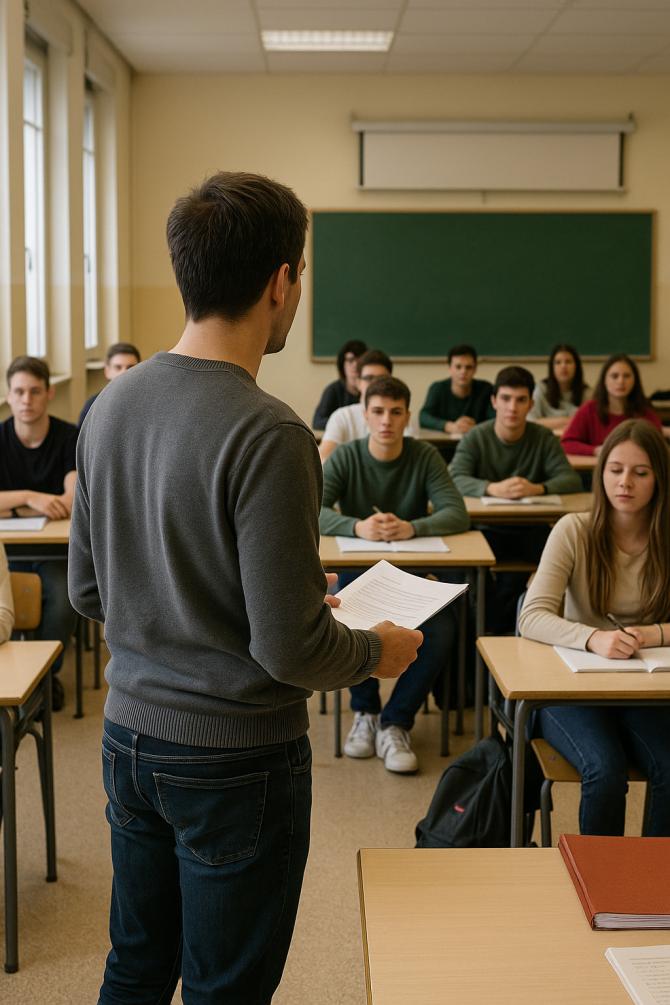 Scuola insegnante
