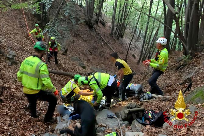 Ritrovato e salvato un uomo in Valsesia 