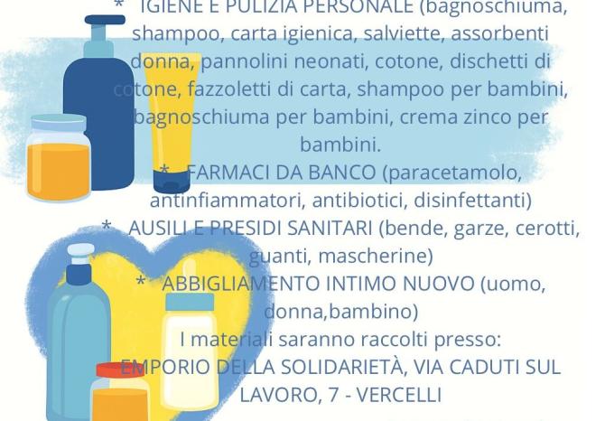 Avviata la raccolta "Un aiuto per l'Ucraina"