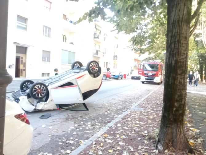 Viale Rimembranza incidente