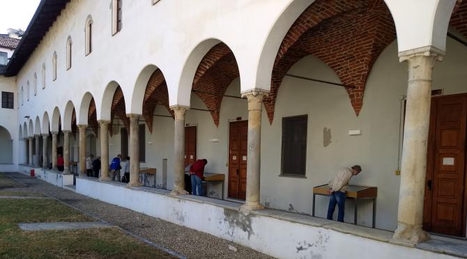 Archivio di Stato di Vercelli - Chiostro Santa Maria delle Grazie