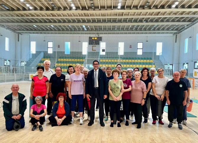 Al PalaPregnolato il via al corso di ginnastica dolce