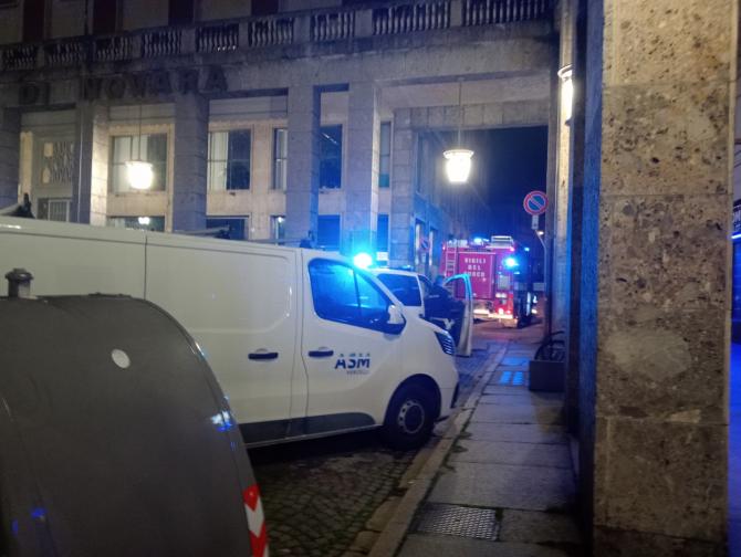 Fuga di gas  in via fratelli Bandiera