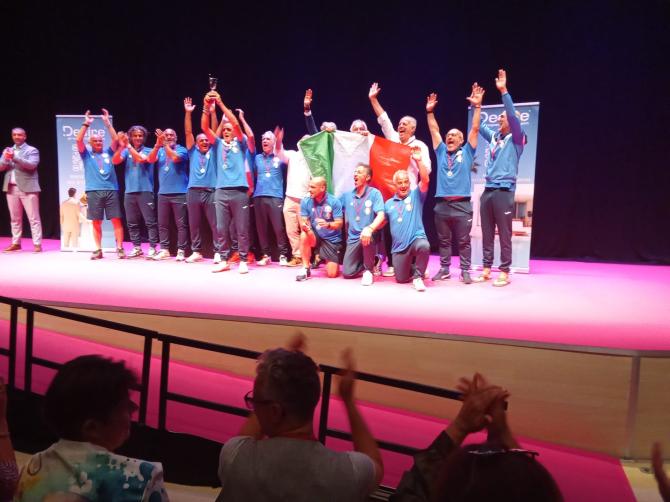 L'italia è vice campione al Mondiale over 50
