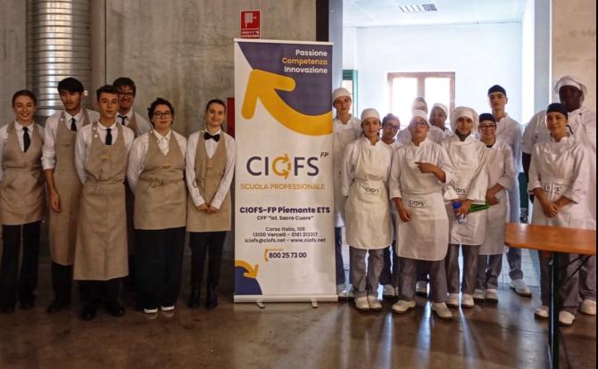 Gli allievi del Ciofs-Fp lasciano il segno alla Fiera di Samarcanda
