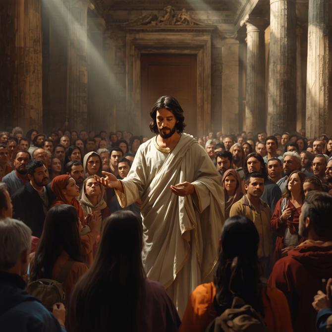 Gesù nella Sinagoga