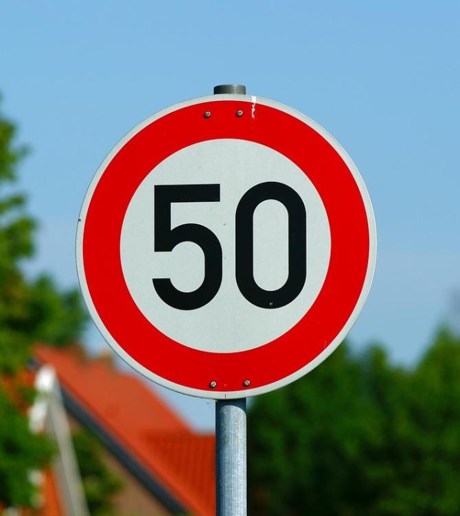 Limite velocità 50