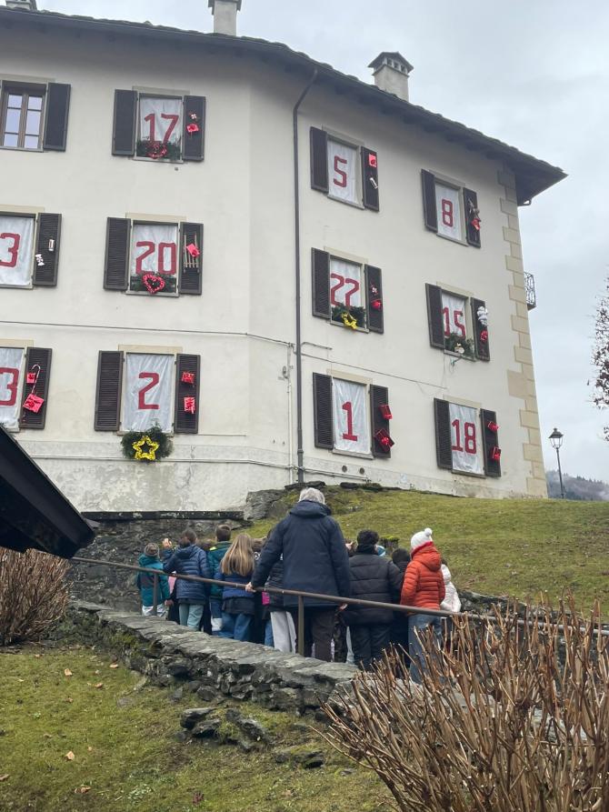 Scopello calendario avvento scuola infanzia