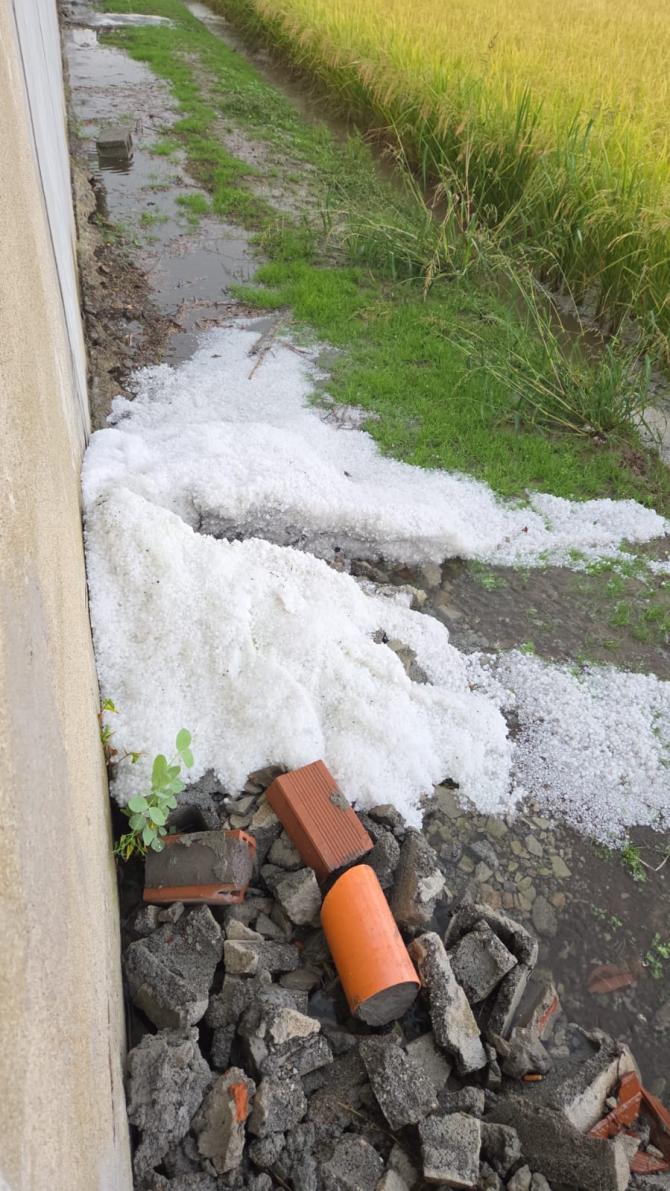 Grandine settembre 2025