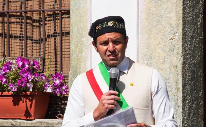 Roberto Veggi, sindaco di Alagna