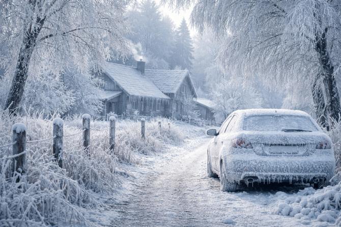 Il grande freddo e le gelate nonostante il sole 