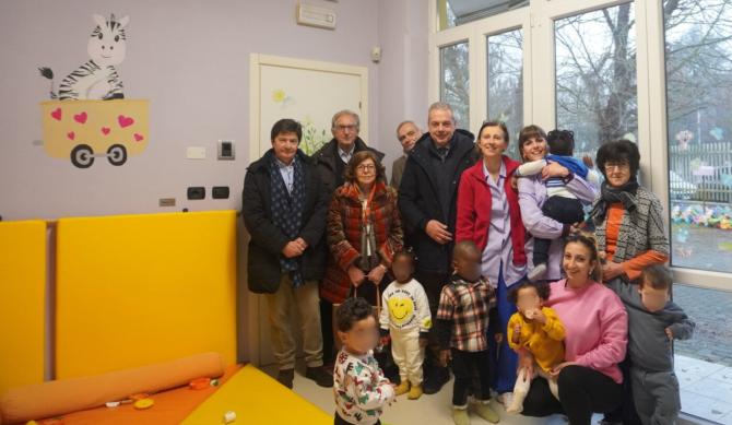 Il Rotary Club Vercelli al fianco del Micronido Andrea Bodo TataMia