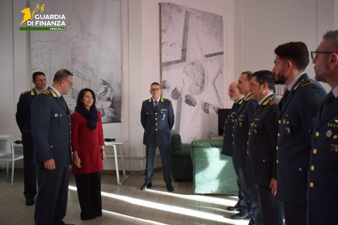 Visita procuratore a Gdf Vercelli