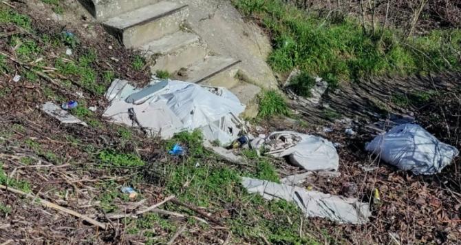 Ancora immondizia sull'argine del Sesia