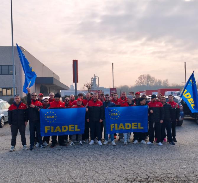 Sciopero BRT Vercelli