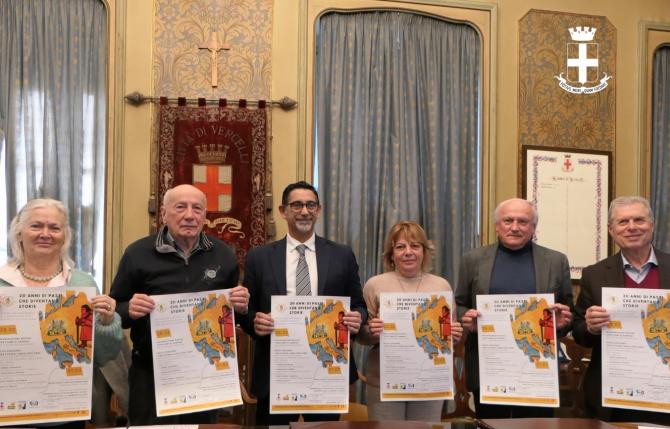 Amici via Francigena 20 anni