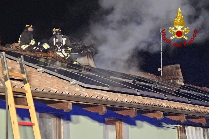 Incendio Livorno Ferraris 