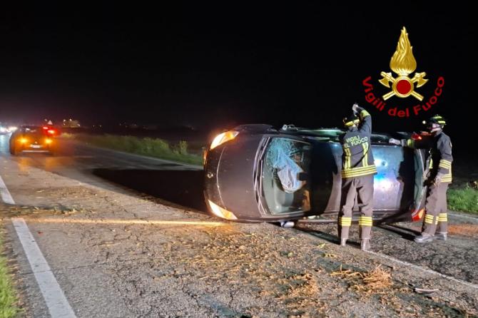 Incidente a Lignana sulla Sp 01