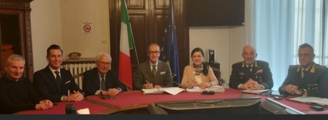 Sicurezza: protocollo sottoscritto tra il Prefetto e il sindaco di Vercelli 