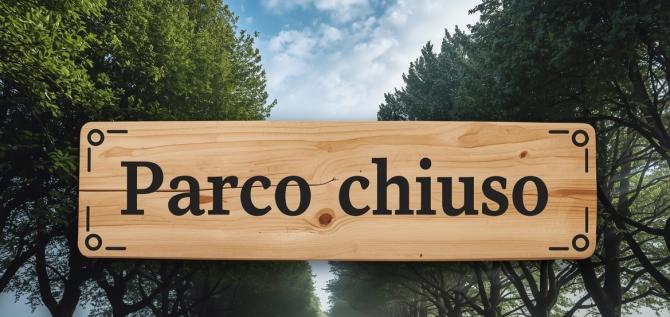Parco chiuso