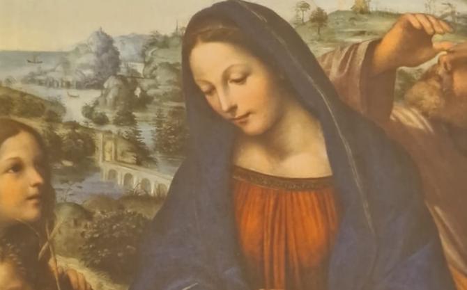 Tondo Bazzi particolare