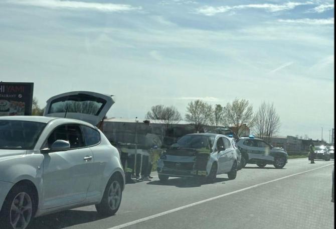 Vercelli: incidente in Tangenziale Ovest