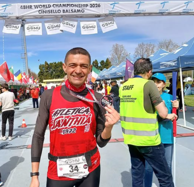 Cappuccio chiude il Mondiale 48 Ore con 277 km