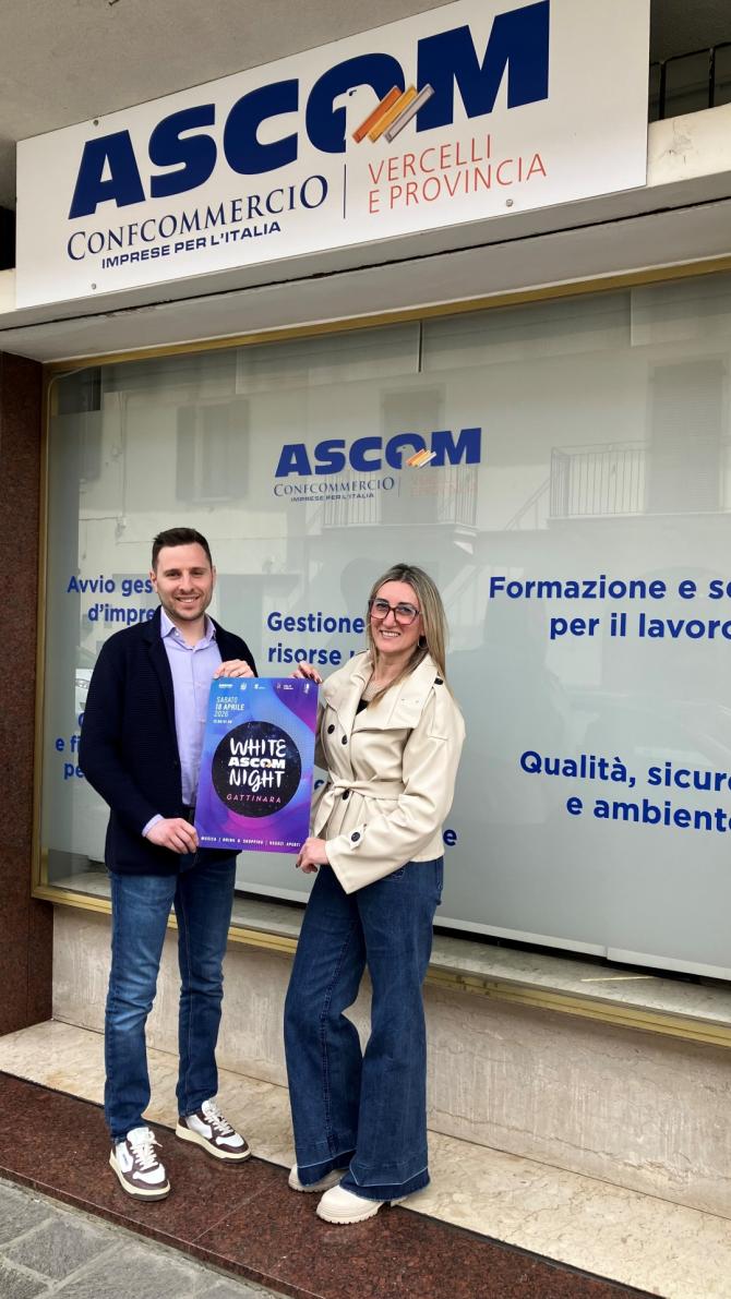 White Ascom Night a Gattinara il 18 aprile 2026