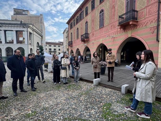 Vercelli: la visita guidata del Giovani Fai insieme al Rotaract