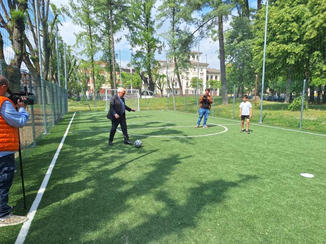 Campo calcetto parco Camana