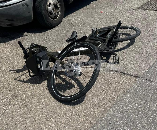 E-bike abbandonata