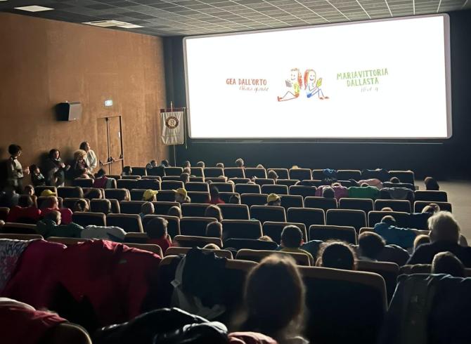 Oltre 300 bambini partecipano al progetto inclusivo "Dalla scuola al cinema"