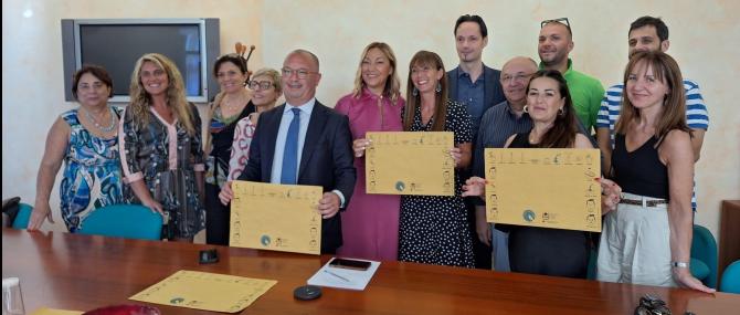 Accoglienza e inclusione in una tovaglietta
