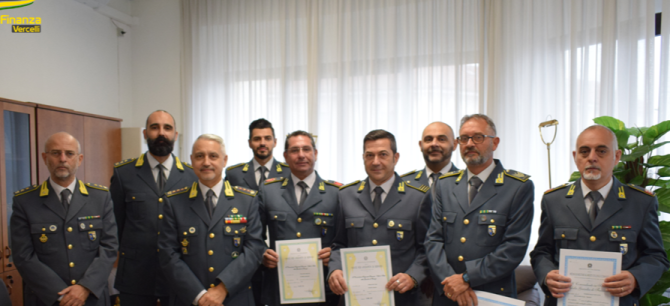 Guardia di Finanza Vercelli: festa San Matteo patrono 20222
