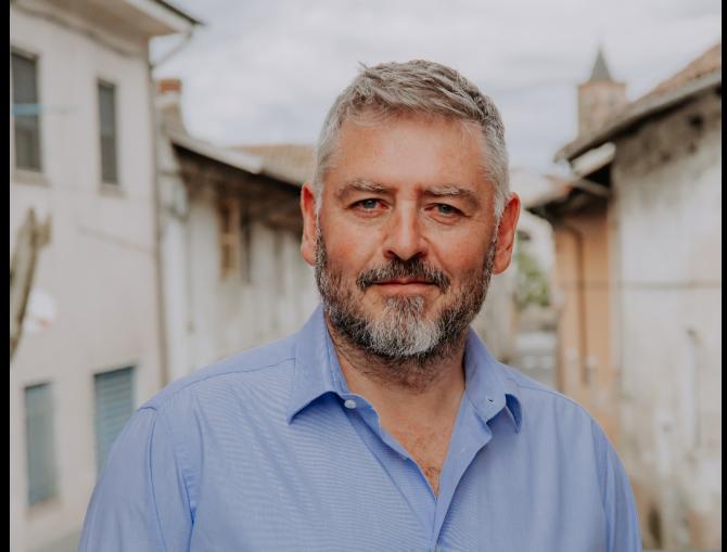 Christian Cereia è il sindaco di Carisio