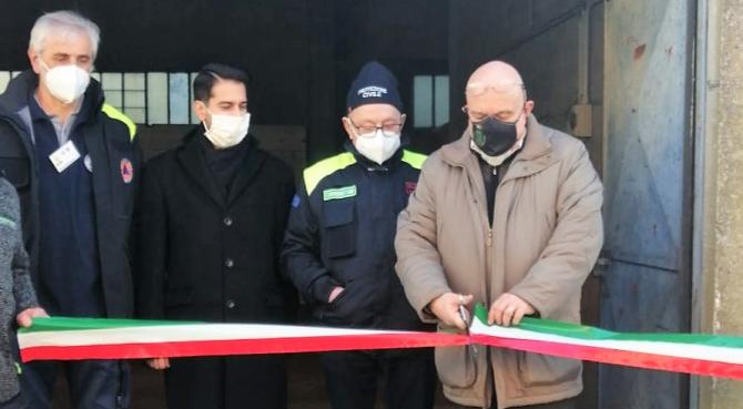 Cigliano deposito Protezione civile