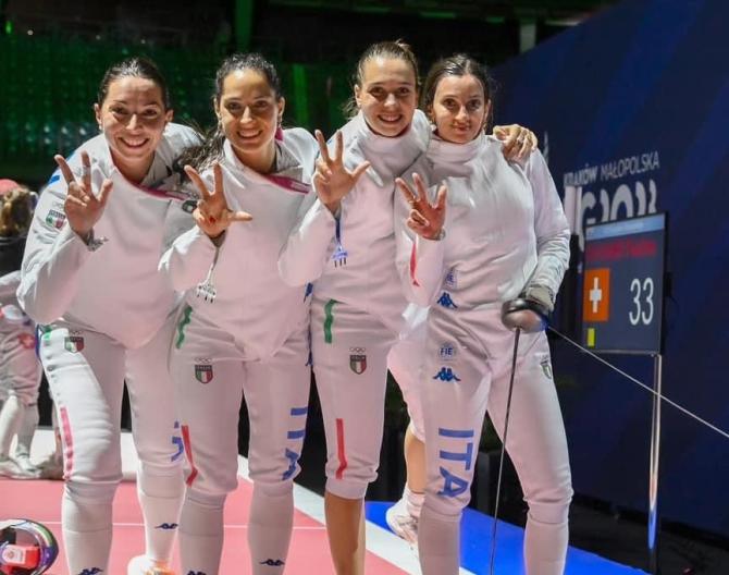 Scherma Italia femminile