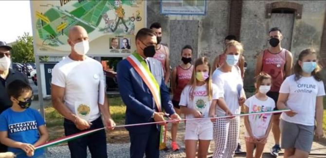Santhià inaugurazione percorso piloti eroi
