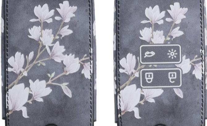 Chi ha trovato una chiave con custodia blu jeans?