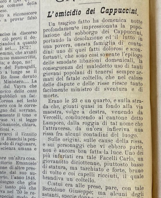 Omicidio Cappuccini